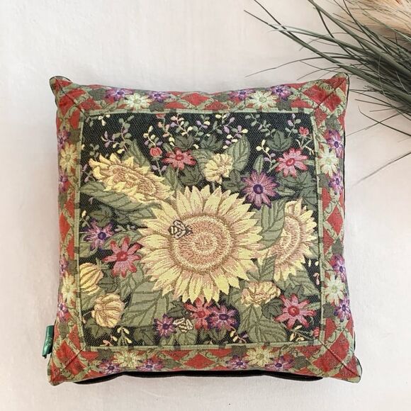 Decor De France Tapestry Throw Pillow - Picture 1 of 4